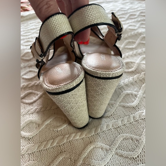 Limelight Women's Cream Platform Sandals Size 10 - Picture 12 of 15